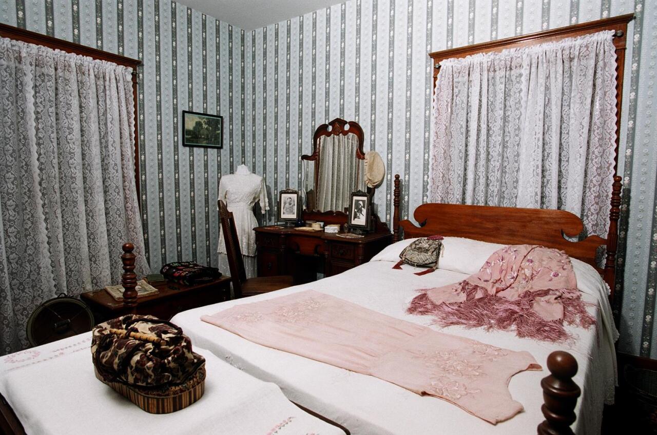 interior of Jim Thorpe Home in Yale, 2006