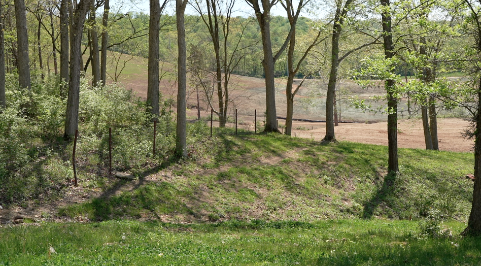 Doug Evans has amassed 500 acres on one side of Mt. Carmel Road near Newtown.