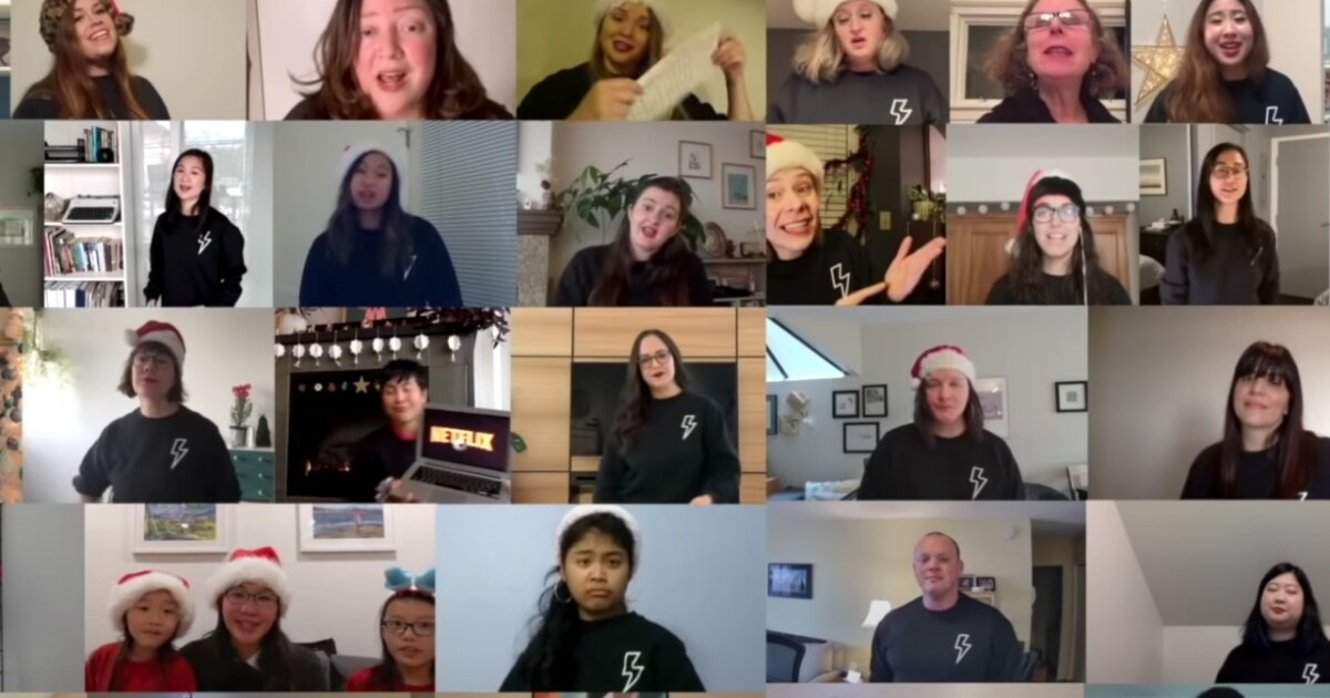Virtual Choir Performs Covid 19 Parody Of All I Want For Christmas Is You