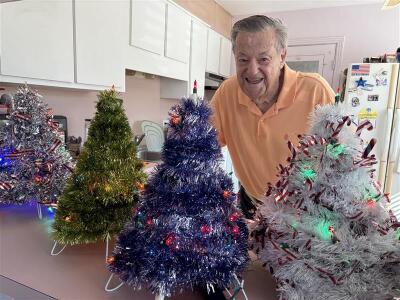 Charlie the Christmas Tree Elf brings joy to the community