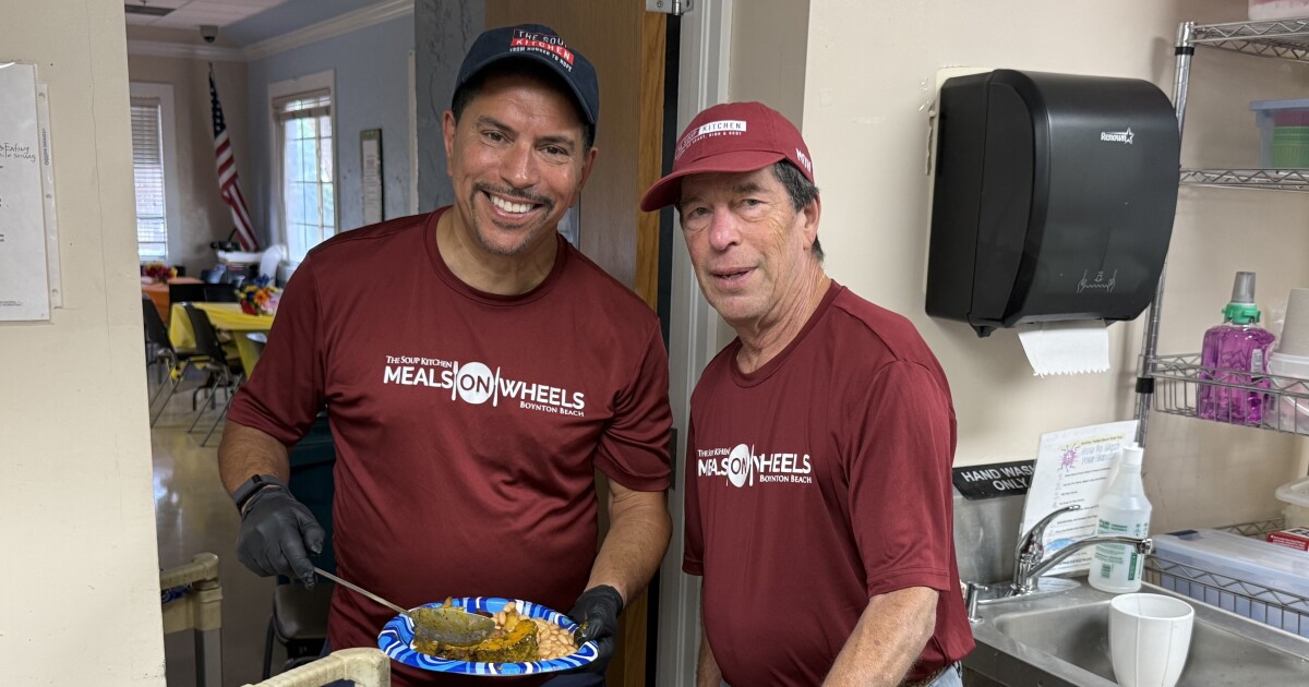 Boynton Beach Soup Kitchen marks 10 years feeding homebound seniors through Meals on Wheels