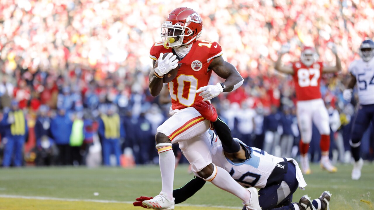 AFC Championship Titans Chiefs Football