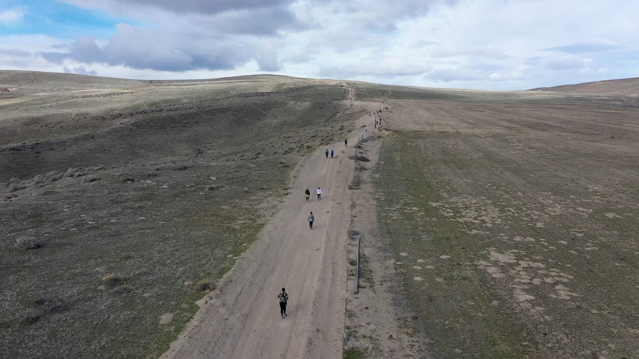 There's some climbing involved in the Owyhee Off-Road Challenge