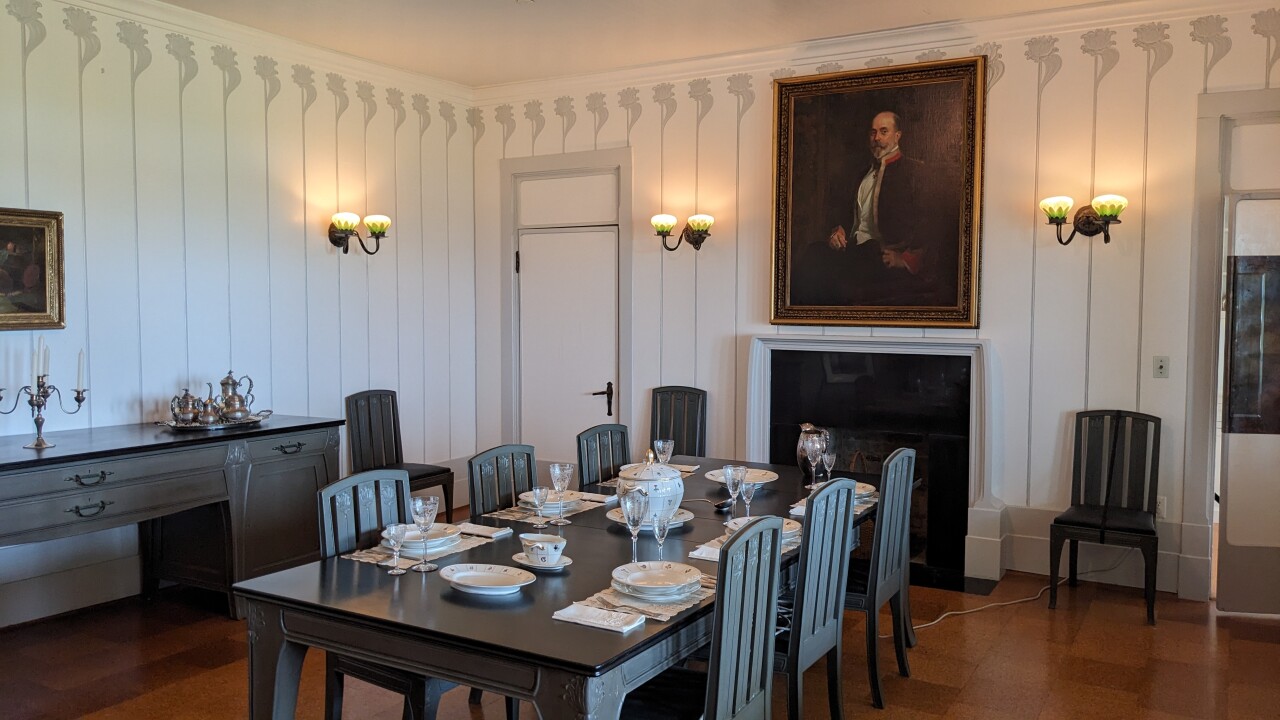 Whalehead dining room