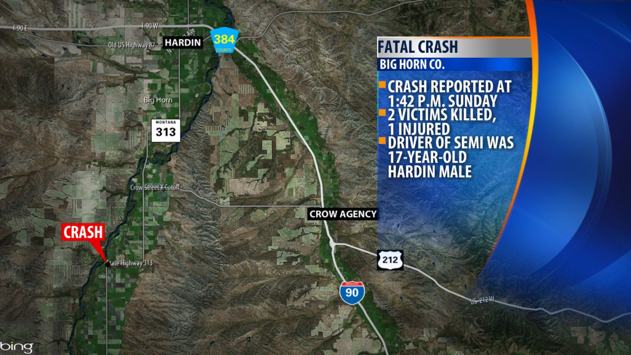 MHP Teen was semi driver in Hardin area double fatal crash