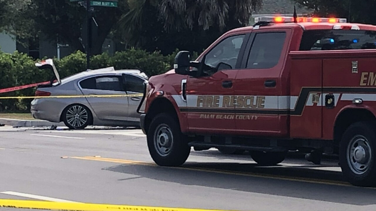 A school bus crash in the 1300 block of Aero Club Drive in Wellington on Aug. 11, 2022 (2).jpg