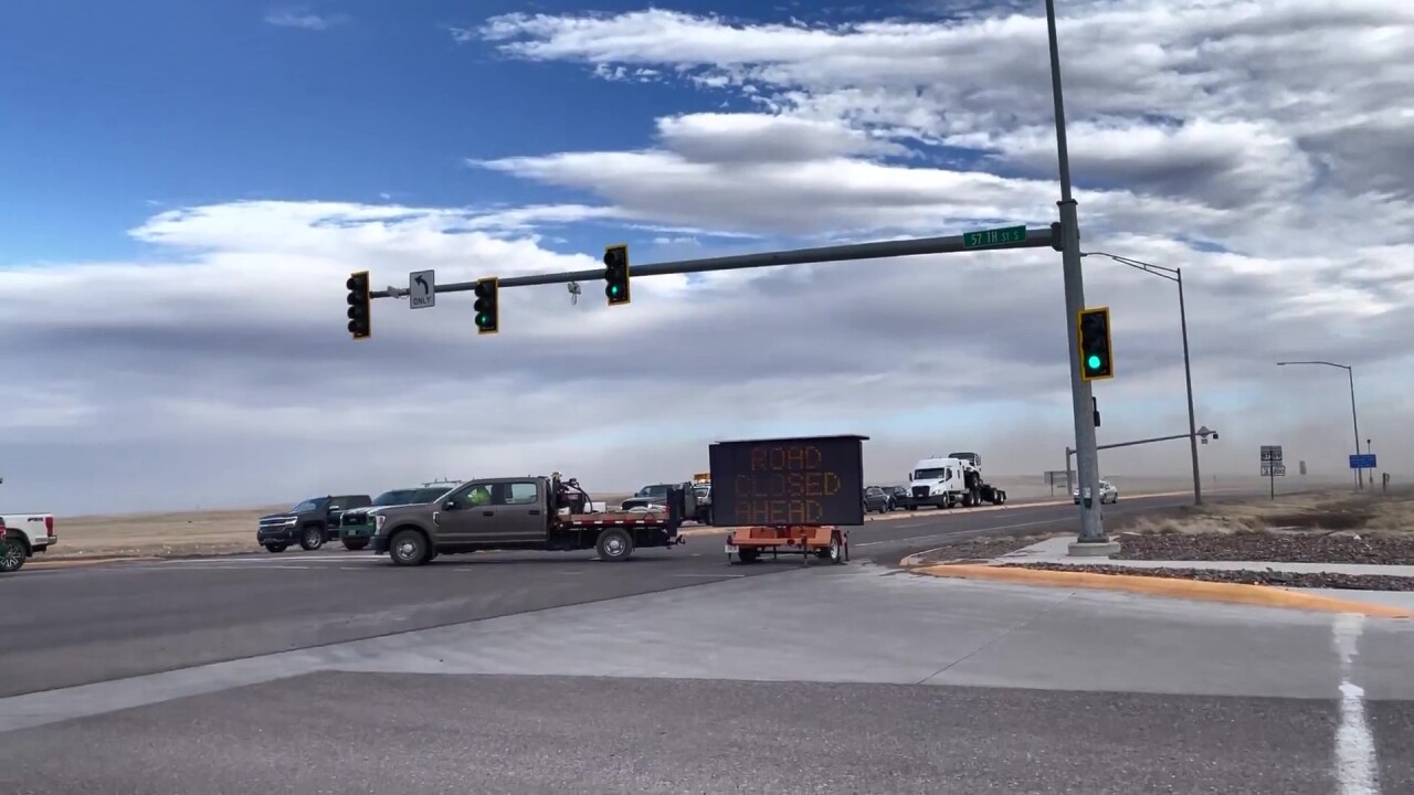 Hurricane-force wind gusts rip across parts of Montana