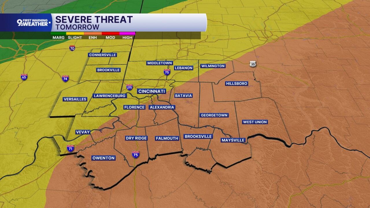 Severe Threat - Tuesday