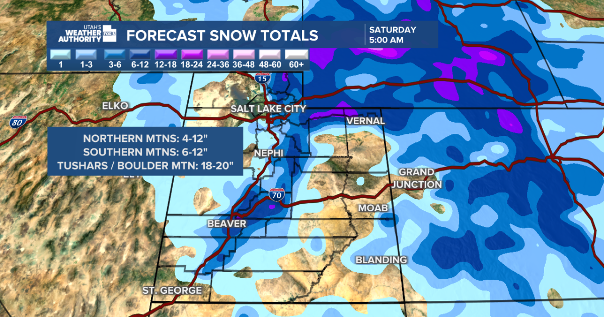 Weather Inversion Logan Utah It's back! 'Winter' returns to Utah with snow, rain and big temperature ...