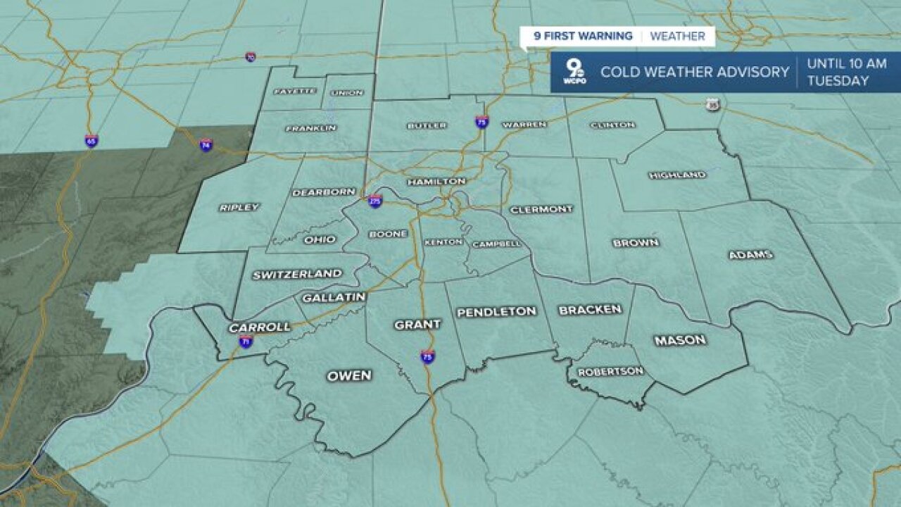 Cold Weather Advisory 