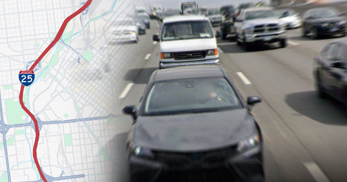 Motorcyclist killed in single-vehicle crash on I-25 in Denver