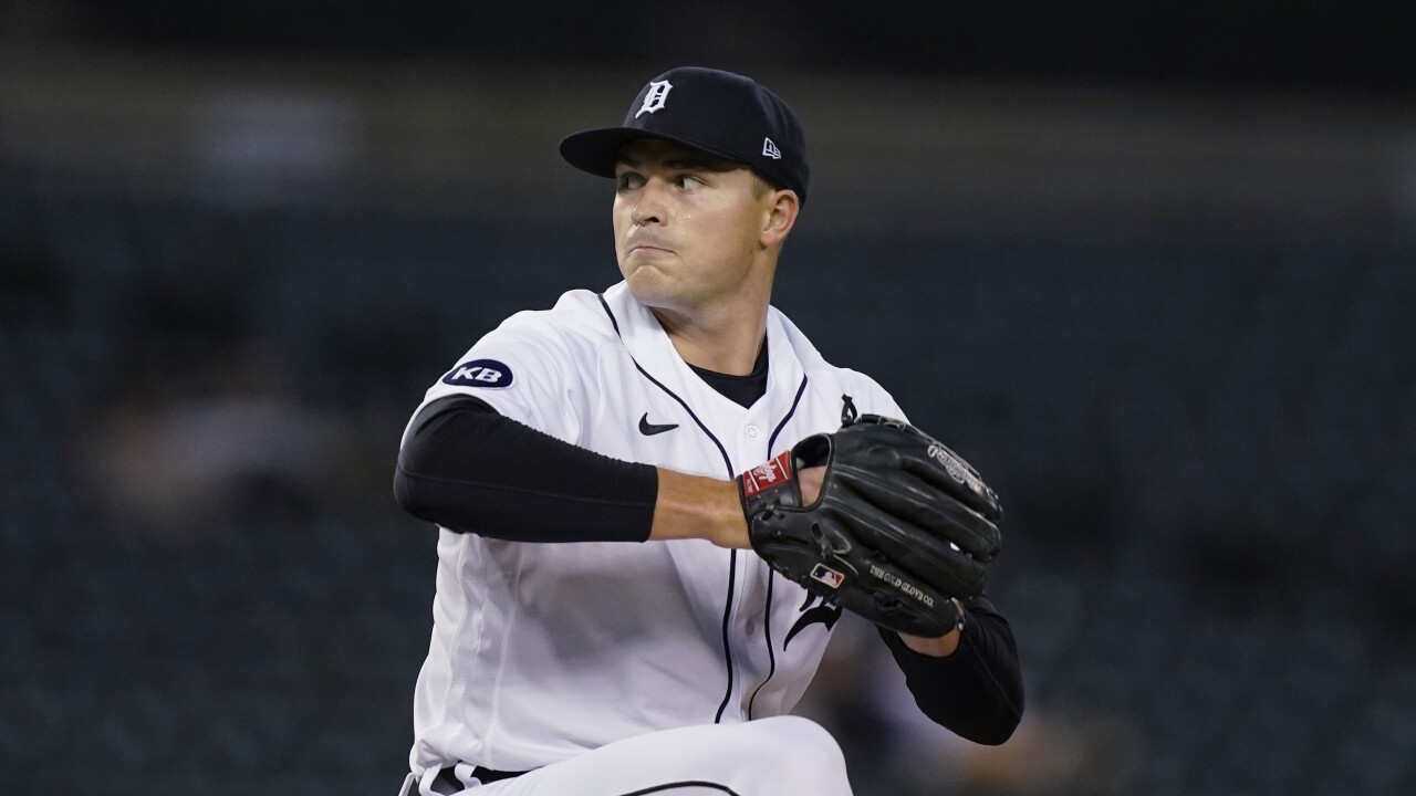 Tarik Skubal Tigers Baseball