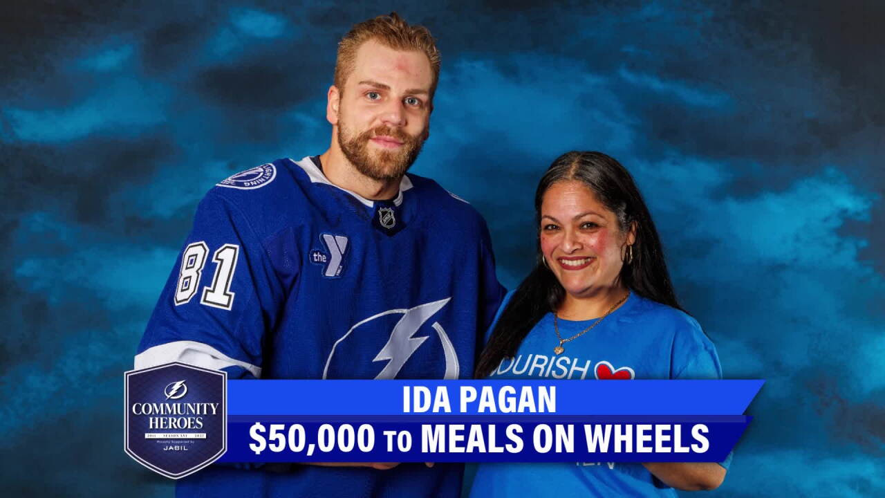 Tampa Bay Lightning Community Hero: Ida Pagan