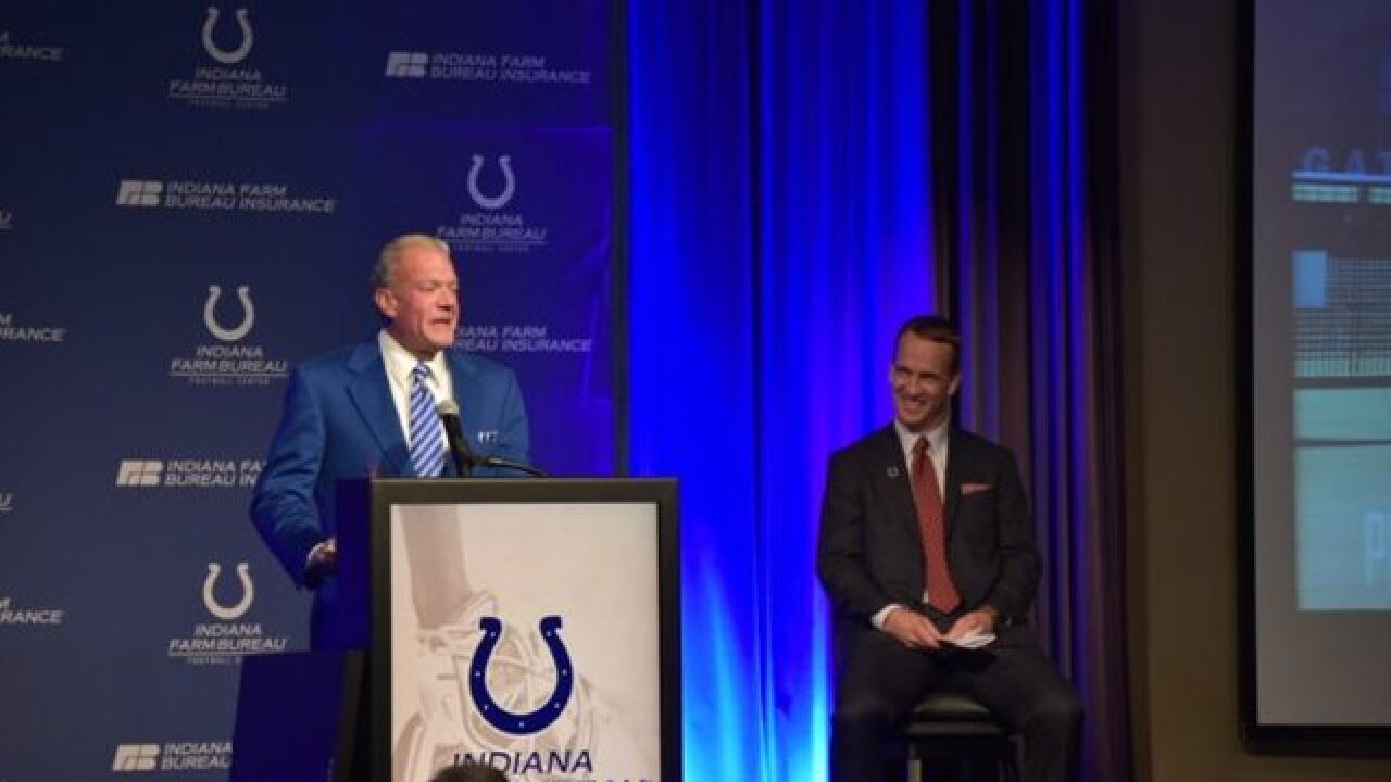 PHOTOS: Peyton comes back to Indy
