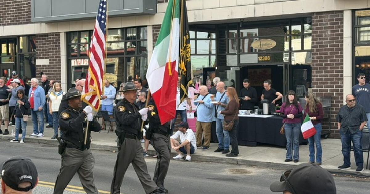 Sunny skies, big crowds for Cleveland’s annual Columbus Day Parade