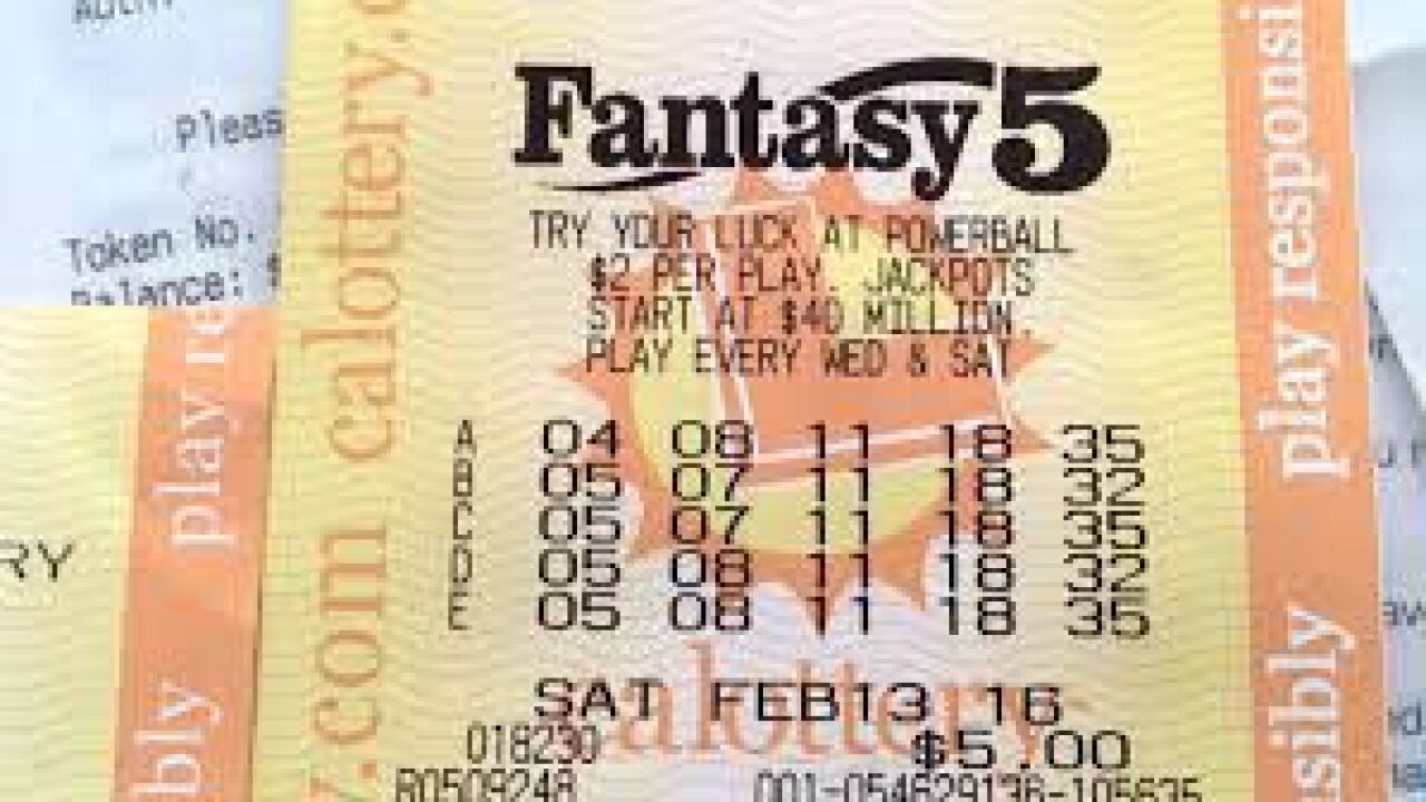 Fantasy 5 Lottery Fantasy 5 Lottery