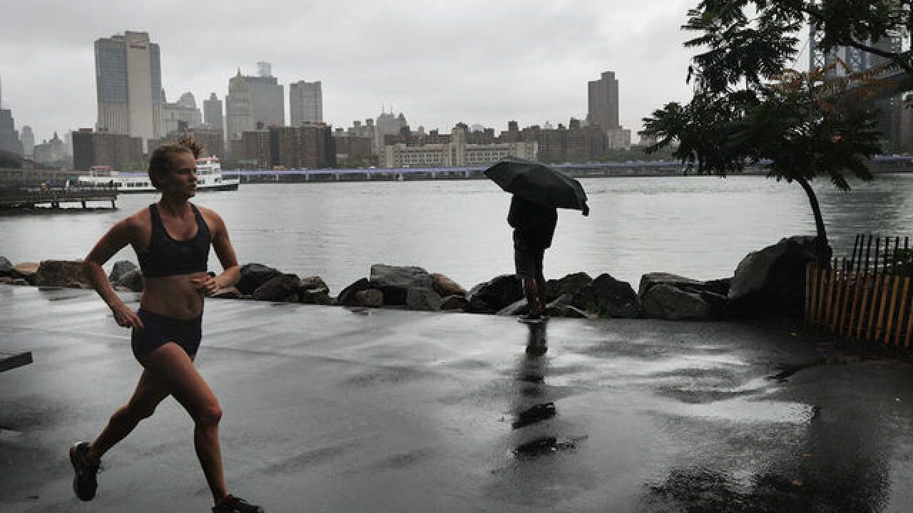 Heavy rain continues to fall across Northeast as region braces for more flooding