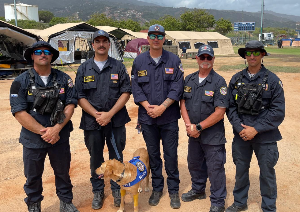 PBCFR crew back from rescue in Venezuela