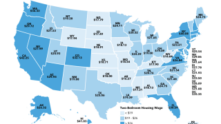This map shows how much you have to earn to afford rent in every state.