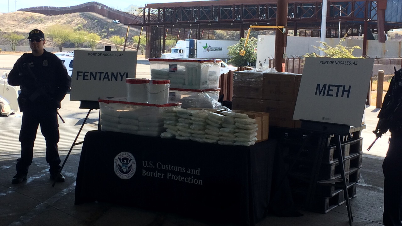 US border officials in Nogales make biggest fentanyl seizure in history