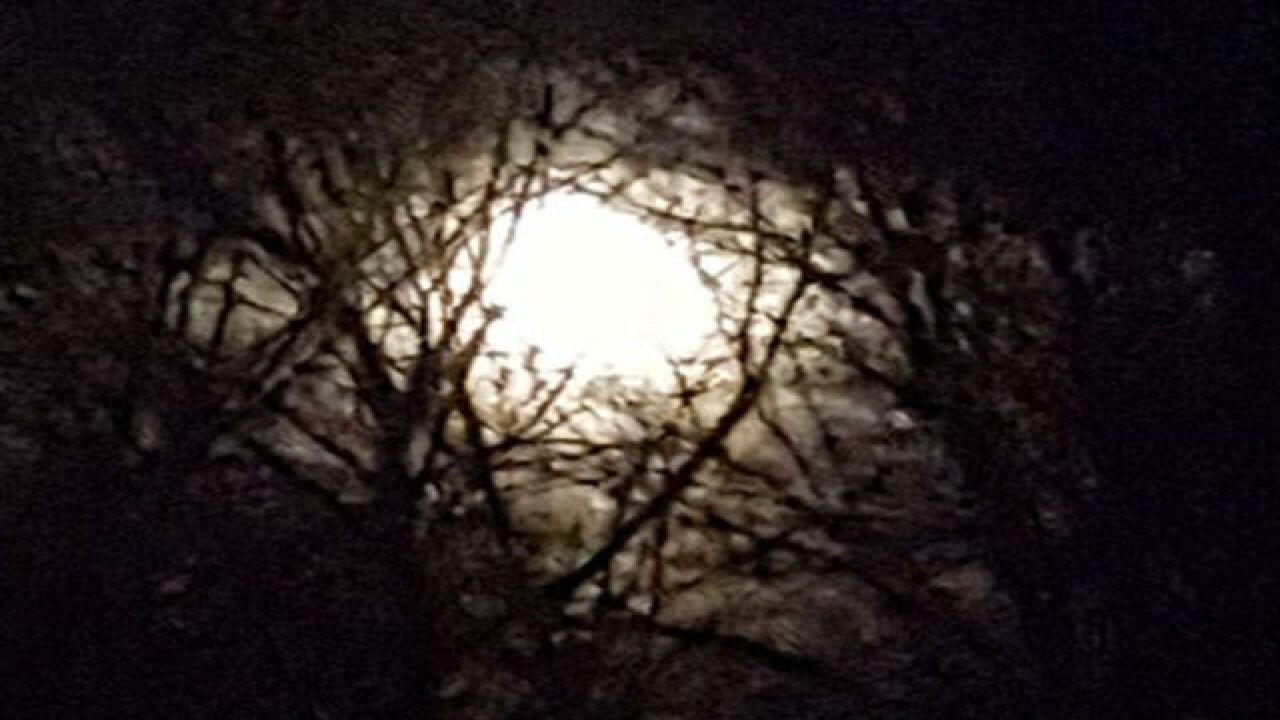 PHOTOS: Christmas full moon