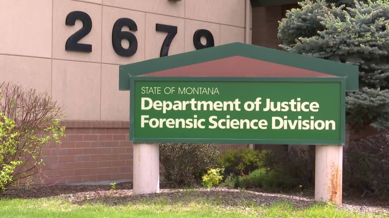 Montana State Crime Lab Missoula Sign