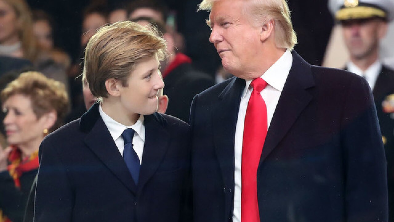 Barron Trump To Attend St Andrew S Episcopal School In Maryland