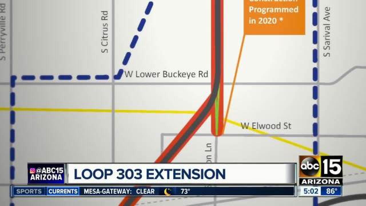 ADOT asking public to weigh in on Loop 303 extension in west Valley