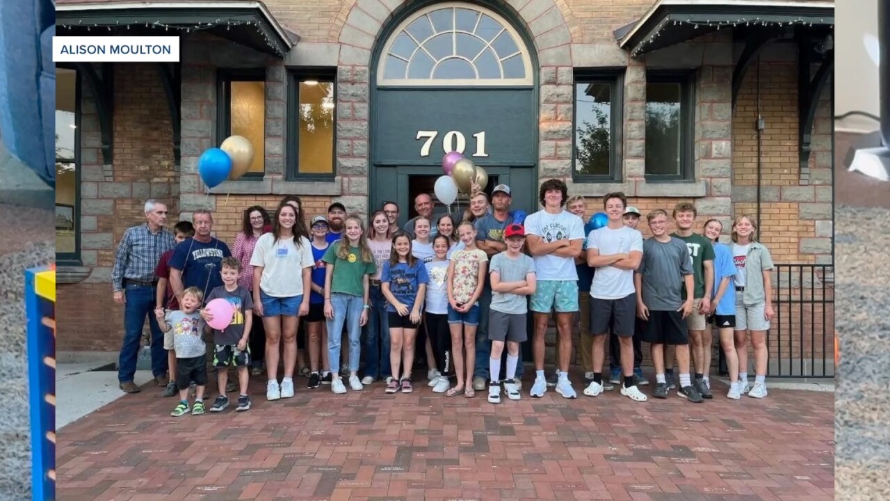 Caldwell community baby shower volunteers