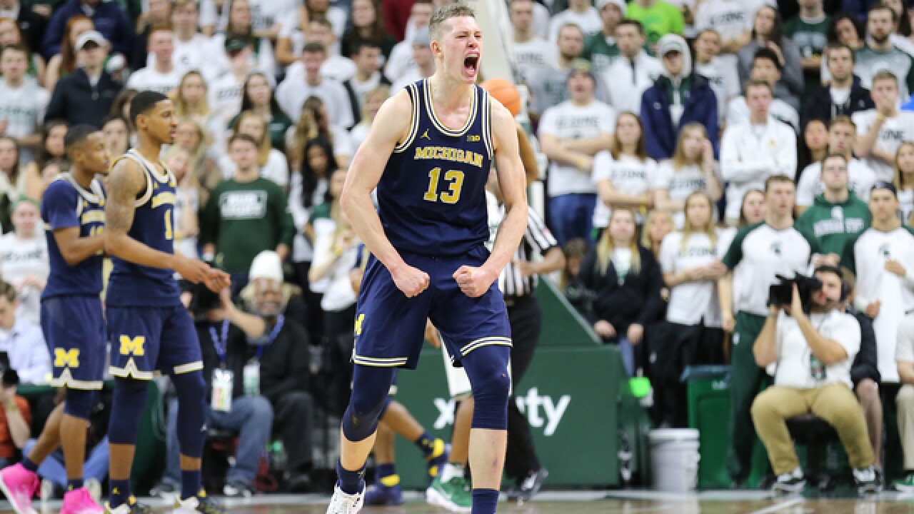 Wagner scores 27, Michigan beats No. 4 MSU