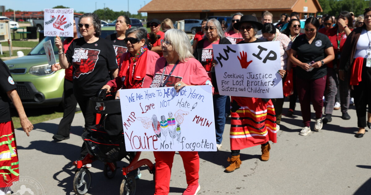 Oklahoma tribes honor Missing and Murdered Indigenous Peoples' Day