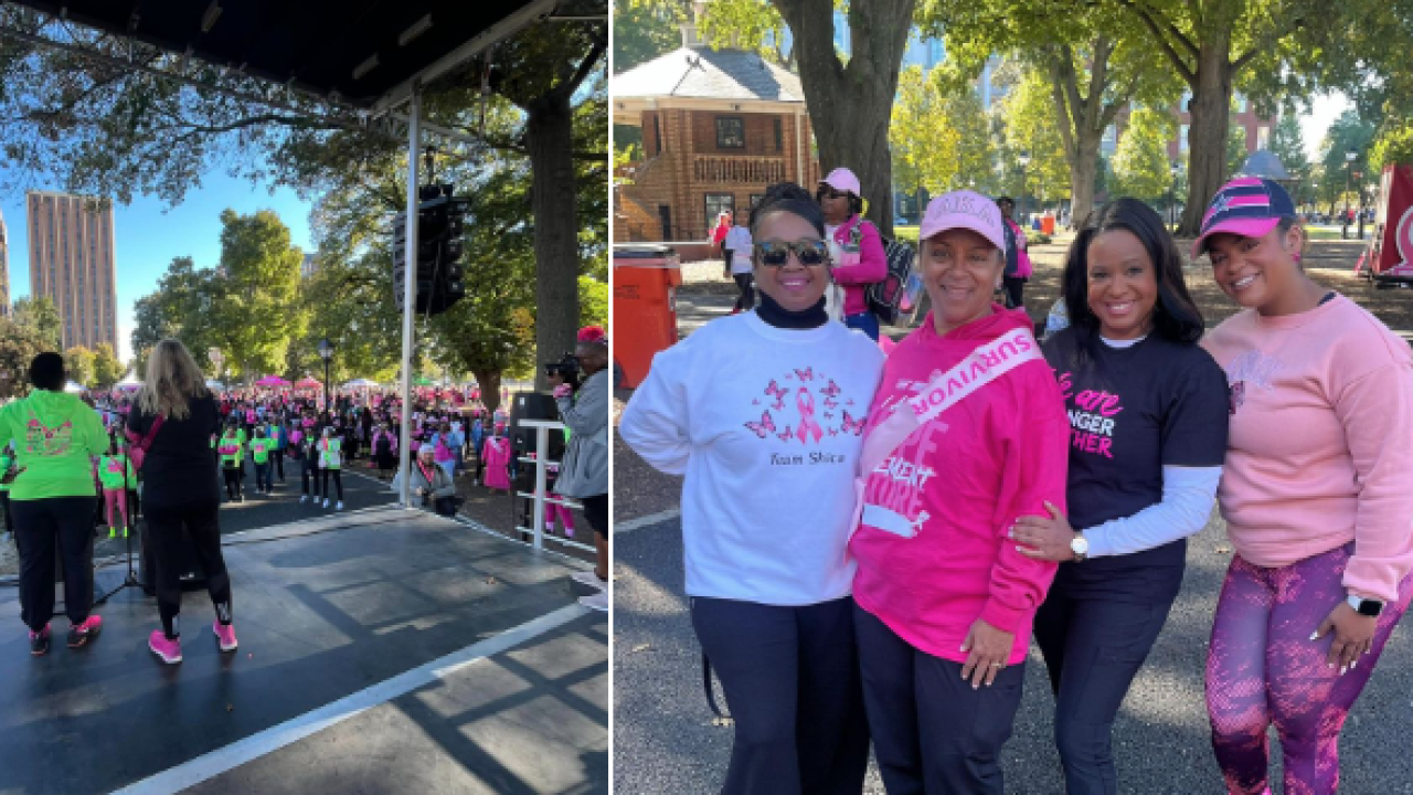 Making Strides Photo Thousands take part in annual Making Strides Against Breast Cancer Walk