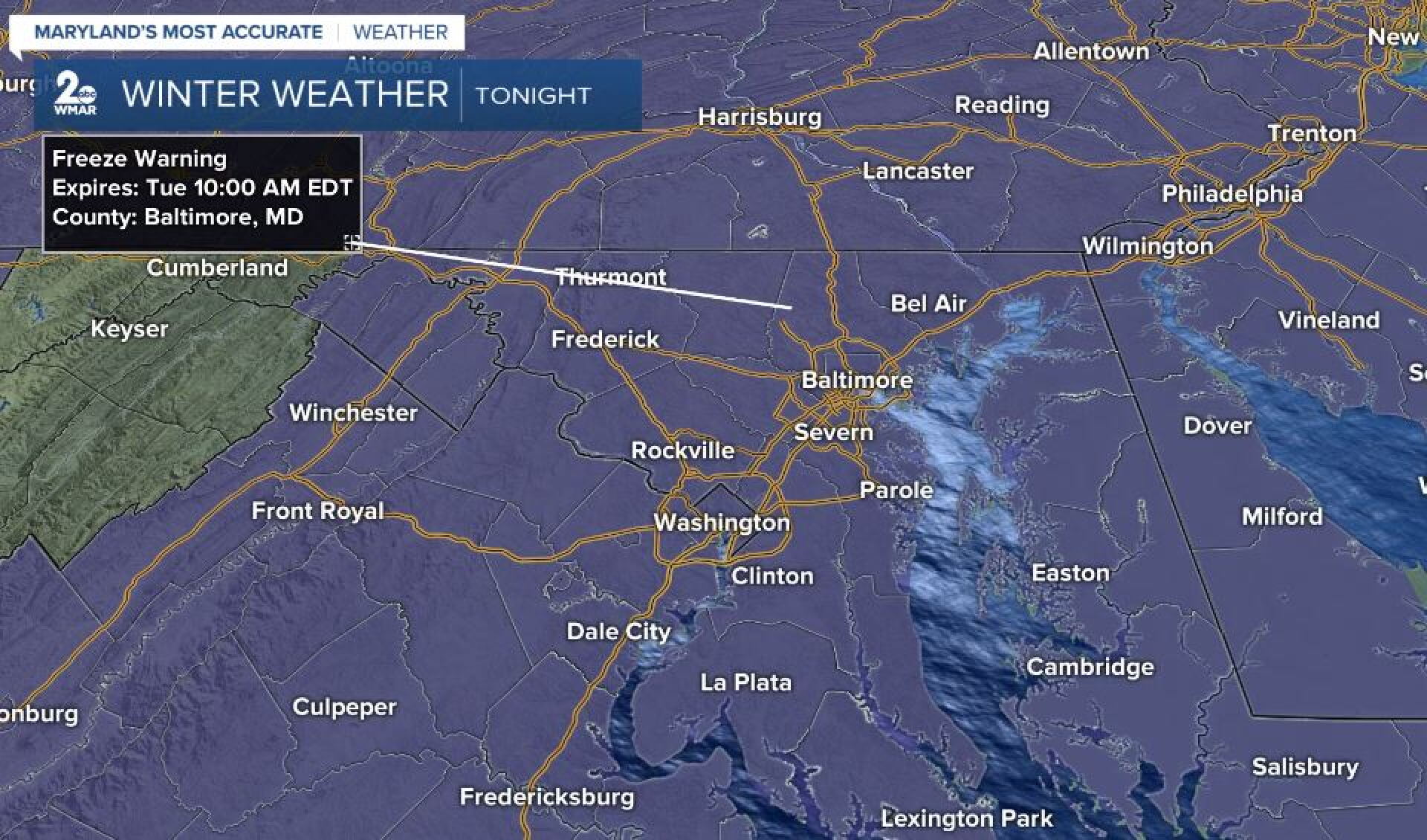 Freeze Warning vs Frost Advisory