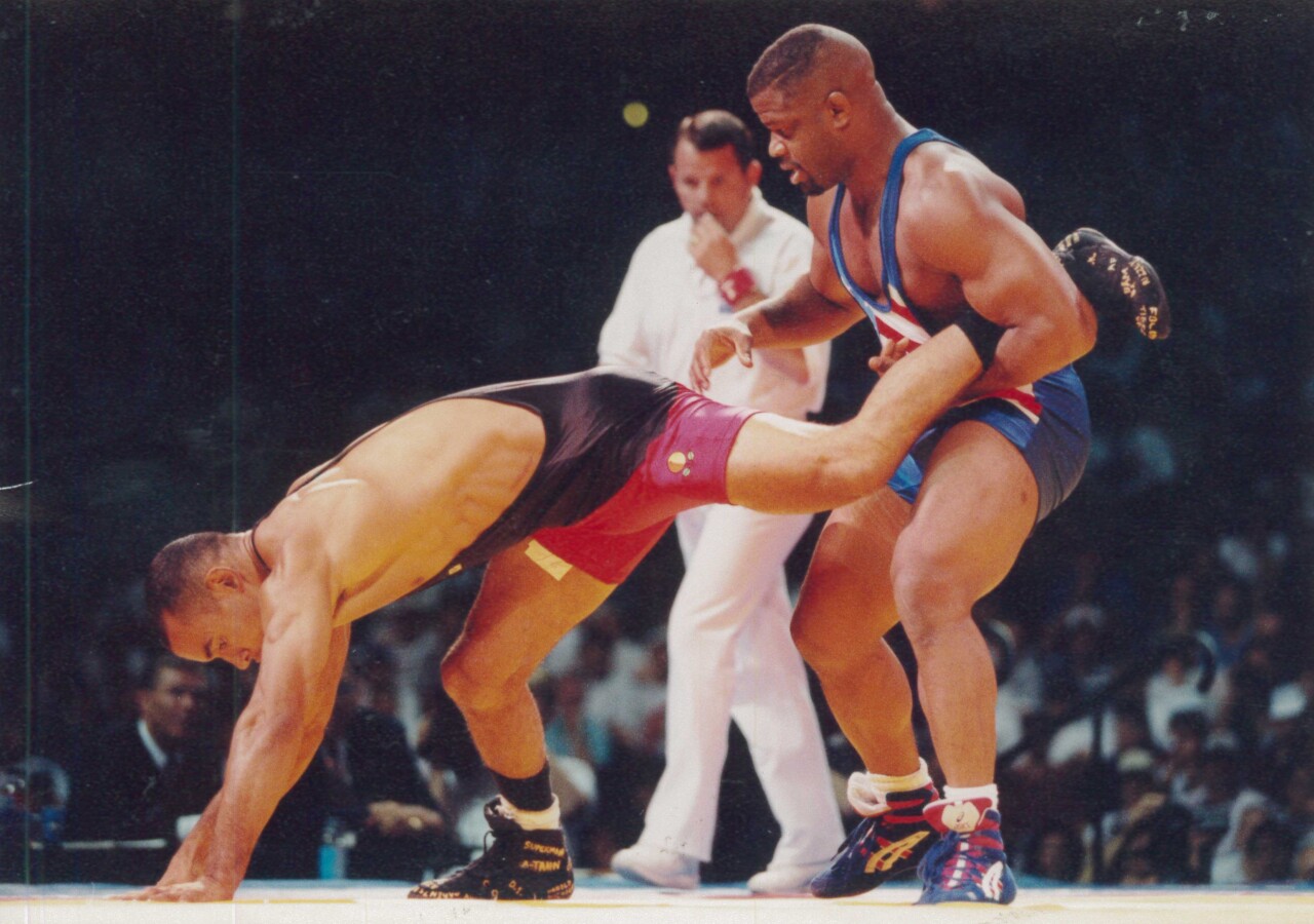 Douglas, Mevin_1996 Olympic Team Trials.jpg