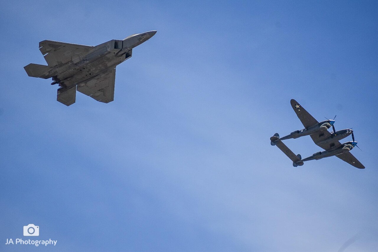 "Some photos from today’s air show!"