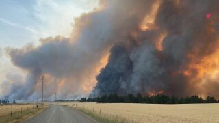 TAYLOR FIRE in FERGUS COUNTY 0 Lieutenant Brent Koch of the Fergus County Sheriff's Office.