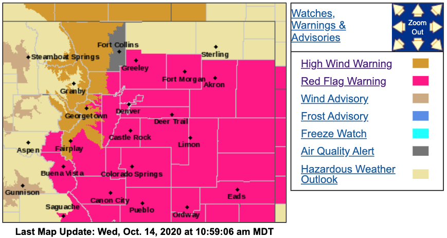 Oct 14 2020_NWS hazards map