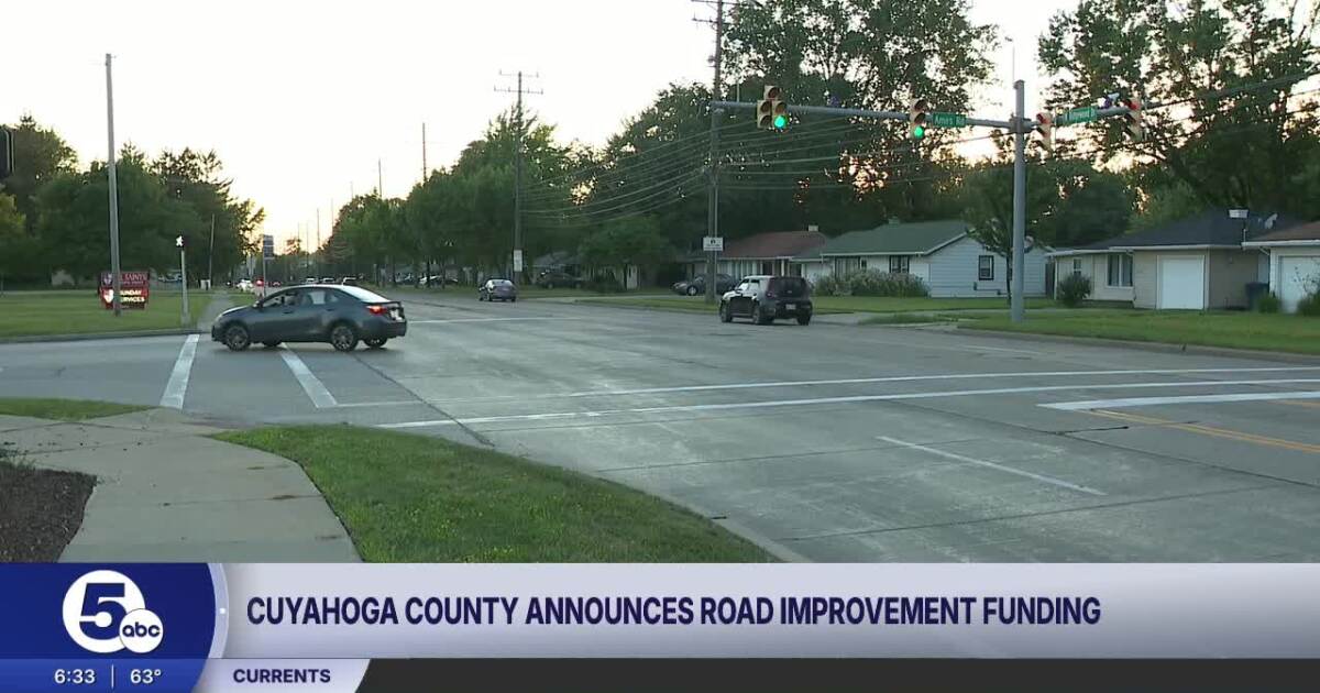 Cuyahoga County Cuyahoga County spends more than $5 million on road repairs Caitlin Hunt