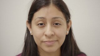 Roxana poses for the camera.