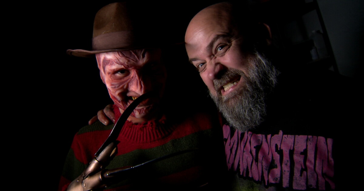 Makeup effects pro dad collaborates with 13-year-old son for Halloween costume