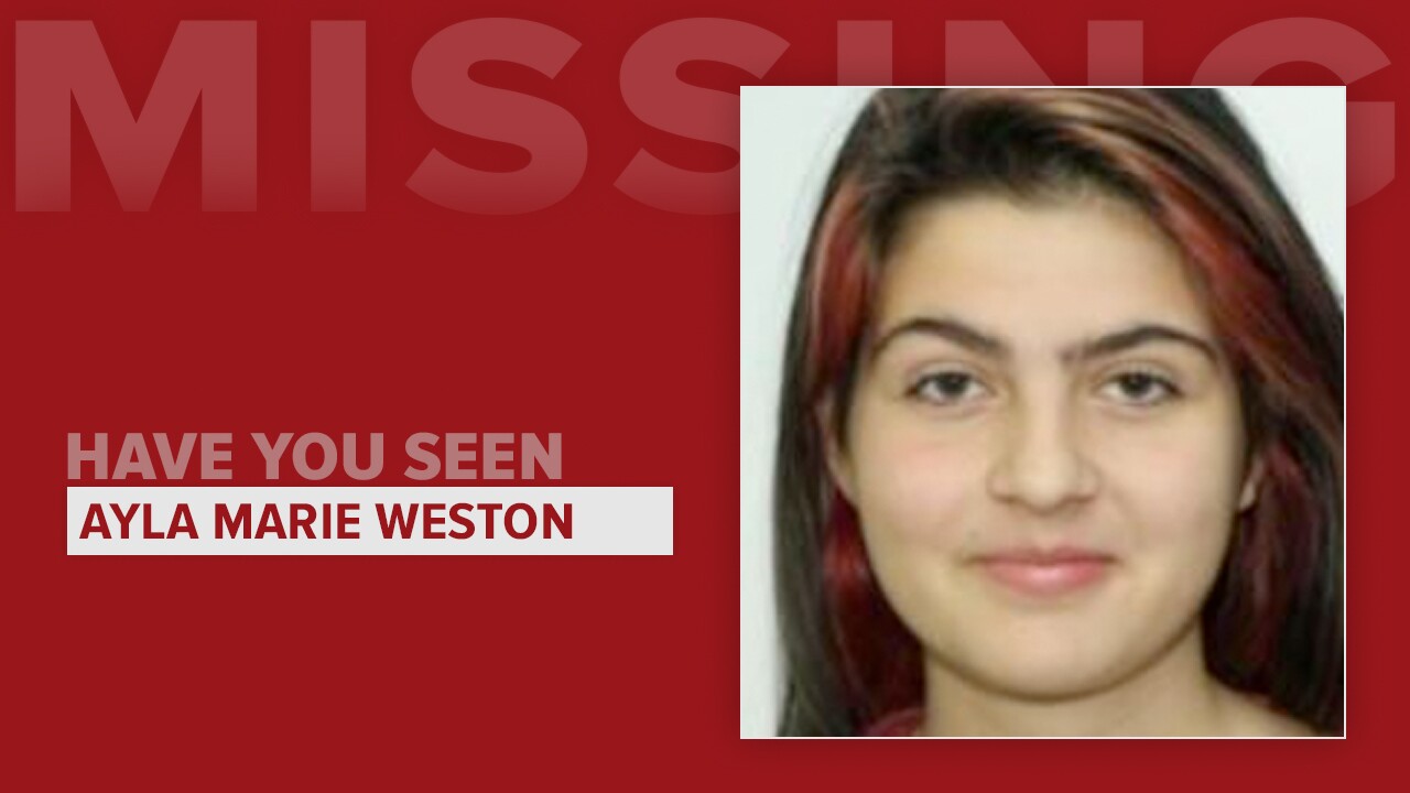Ayla Marie Weston missing_Garfield County Sheriff's Office