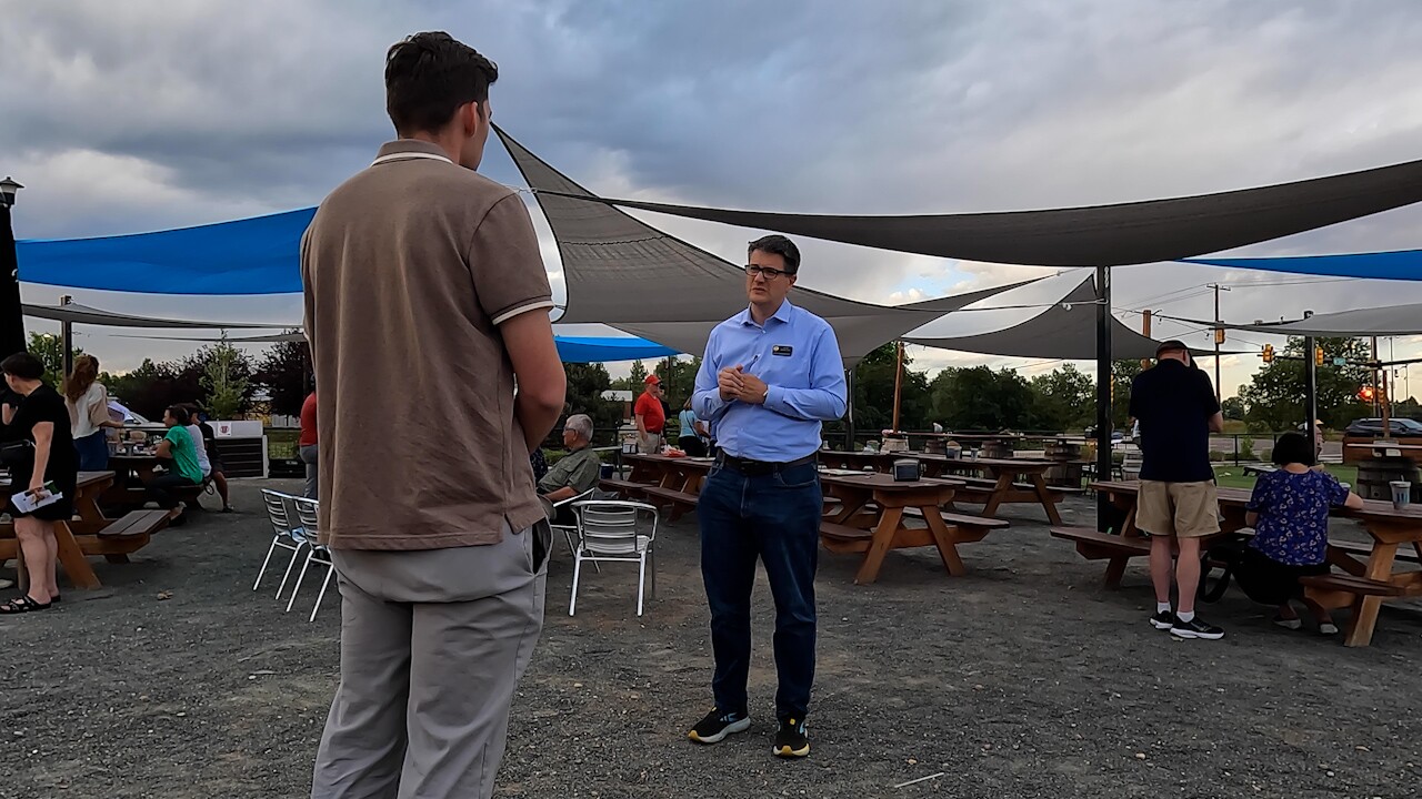 Denver7's Ryan Fish speaks with State Rep. Kyle Brown.