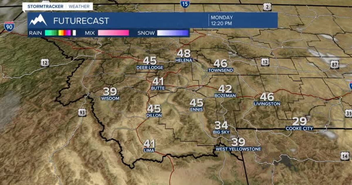 Mild Start To The Week With Snow Possible Thursday