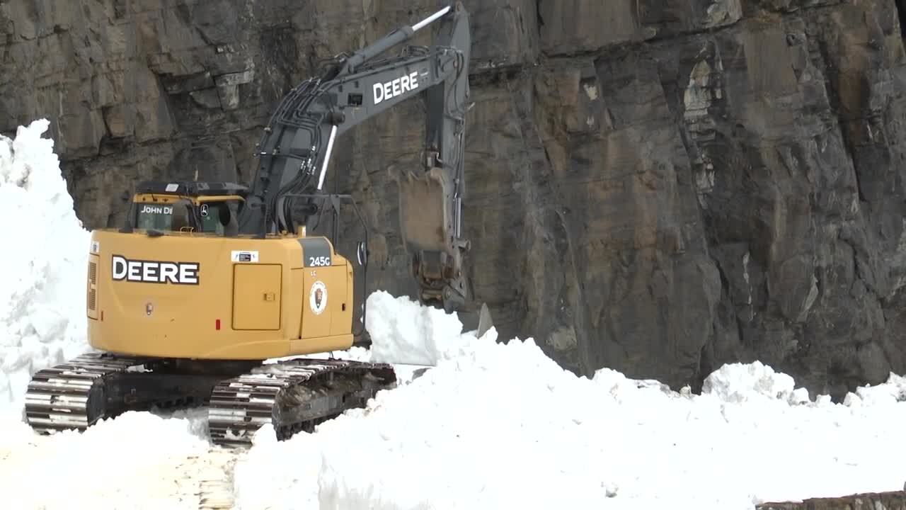 Glacier National Park Snowplows