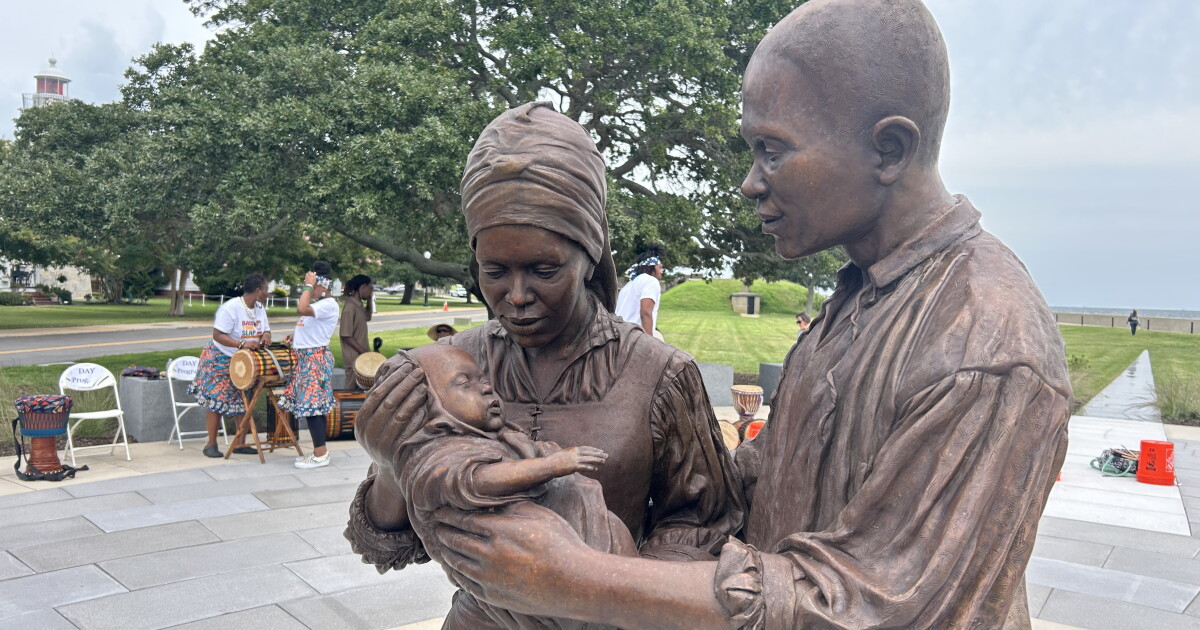 Virginia's first African American family honored with new sculpture: 'They belong to all of us'