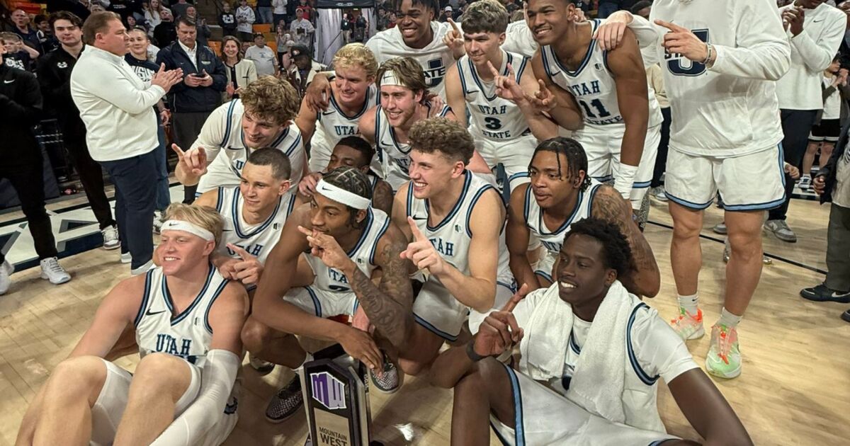Utah State wins Mountain West Conference regular season title