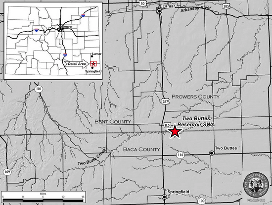 Two Buttes Reservoir State Wildlife Area