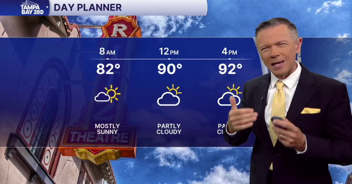 Forecast: Expect lower rain coverage today.