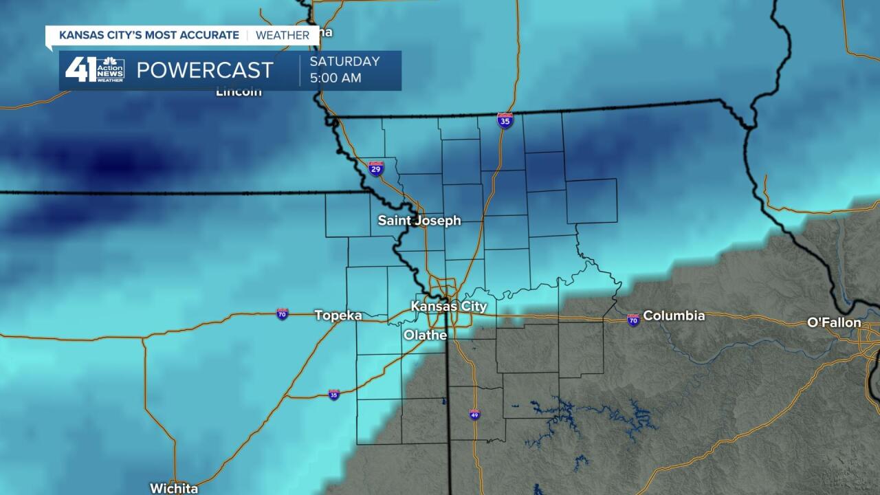 Friday Night Snow Potential