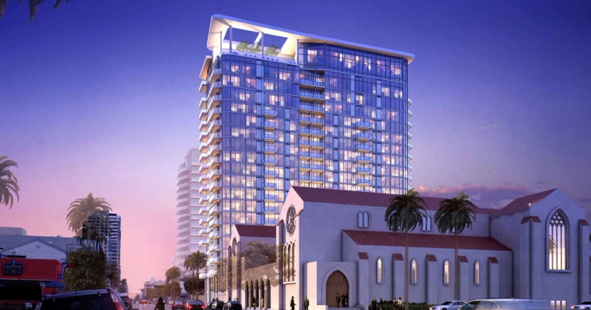 20story apartment tower to be built across from Balboa Park